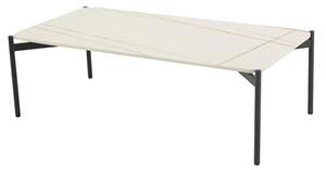 Riley Ceramic Coffee Table Rectangular In Lawrence White