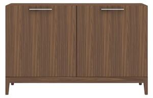 Piper Wooden Sideboard 2 Doors In Walnut