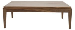 Piper Wooden Coffee Table Rectangular In Walnut