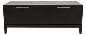 Piper Wooden TV Stand 2 Drawers In Wenge