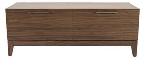 Piper Wooden TV Stand 2 Drawers In Walnut