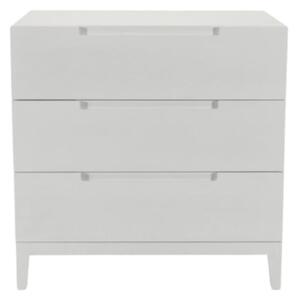 Ogen Wooden Chest Of 3 Drawers In White