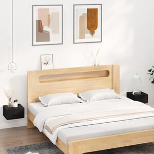 Wall-mounted Bedside Cabinets 2 pcs Black 35x35x20 cm