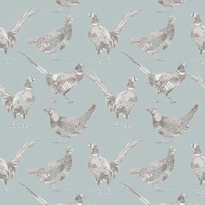 Voyage Maison Venatu Printed Cotton Fabric Duck Egg