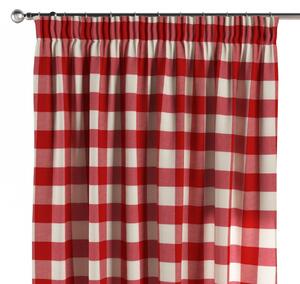Pencil pleat curtain