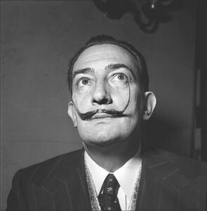 Photography Salvador Dali In Paris, France In 1953, REPORTERS ASSOCIES