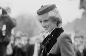 Photography Princess Diana in Bristol, Len Trievnor