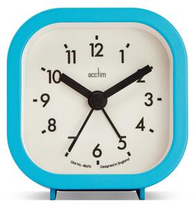 Acctim Robyn Mini Bedside Alarm Clock Blue