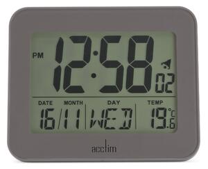 Acctim Otto Digital Alarm Clock Grey