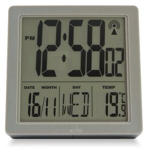 Acctim Digital Alarm Clock Grey