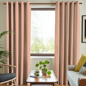 Orla Kiely Linear Stem Made to Measure Curtain Bubblegum
