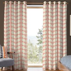 Orla Kiely Jumbo Solid Stem Made to Measure Curtain Pink