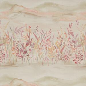 Marshlands Digitally Printed Curtain Fabric Rosewood