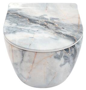 Toilet bowl Rea Carlos Slim Granit Shiny N