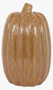 Autumnal Ceramic Pumpkin in Rust