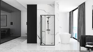 Shower enclosure Rea Space In Black 90x90