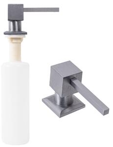 Soap dispenser REA nickel brush square INOX