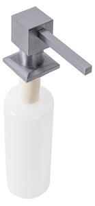Soap dispenser REA nickel brush square INOX