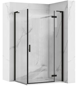 Shower enclosure REA Hugo Black 100x80