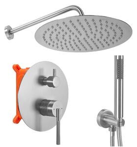 Concealed Shower Set Rea Argon Nickel Brush + BOX