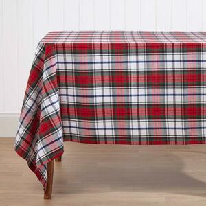 Homescapes Cotton Christmas Macduff Tartan Tablecloth, 54 x 70 Inches