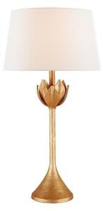 Alberto Table Lamp Gold, Light, Antique Gold Leaf - Andrew Martin