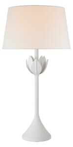 Alberto Table Lamp White, Light, Plaster White - Andrew Martin