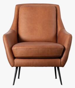 Serenity Brown Leather Armchair