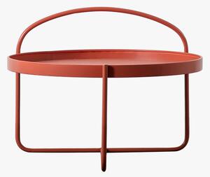 Callie Coffee Table in Coral