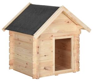 Dog House 80x80x100.6 cm Solid Wood Pine