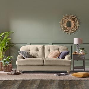 Return - Martha Vintage Velvet 2 Seater Sofa, Warm Sand