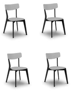 Casa Set Of 4 Dining Chairs Grey