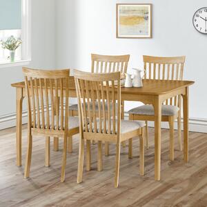Ibsen Set Of 2 Dining Chairs, Boucle Natural