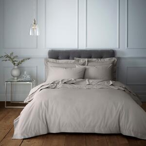 Hotel 230 Thread Count Cotton Percale Duvet Cover Natural Beige