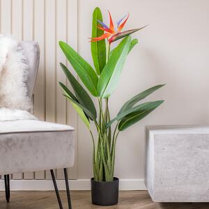100cm Bird of Paradise with Flower Green