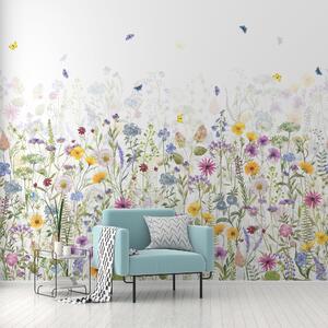 Spring Flowers Wall Mural