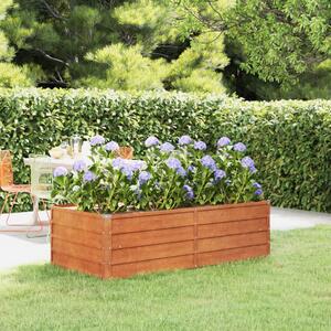 Garden Raised Bed Rusty 160x80x45 cm Corten Steel