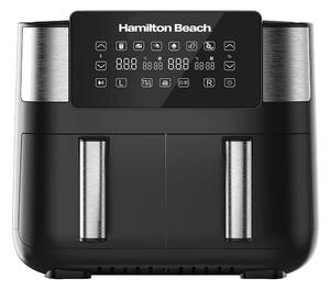 Hamilton Beach Healthy Cook Dual Air Fryer, 8L Black