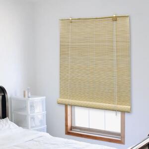 Roller Blind Bamboo 80x220 cm Natural