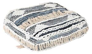 Cushion DKD Home Decor Floor Black Stripes 60 x 60 x 25 cm