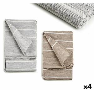 Multipurpose throw Stripes 225 x 0,4 x 250 cm (4 Units)
