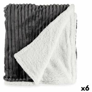 Blanket Grey 200 x 150 x 1,5 cm (6 Units)