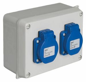 Socket box Solera 816-5 Watertight 15,3 x 10 x 6,5 cm 250 V 16 A IP54