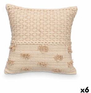 Cushion 4734 Beige Natural 45 x 15 x 45 cm (6 Units)
