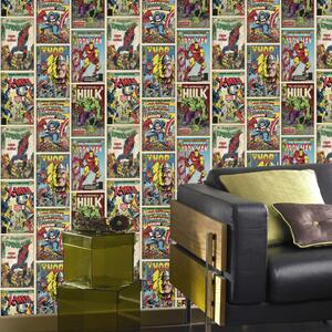 Noordwand Kids at Home Wallpaper Marvel Action Heroes