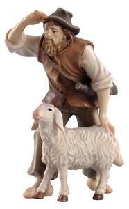 Shepherd with sheep - Kostner