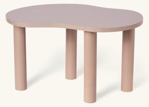 Side table - MDF/poplar wood/pinewood/oak venner. 60 x 40 x 35 cm. - Camel - Søstrene Grene