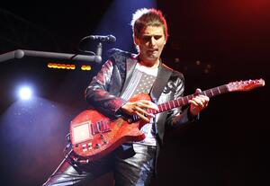 Photography Matthew Bellamy of Muse at 105's Not So Silent Night 2009, Tim Mosenfelder