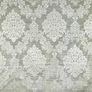 Downton Fabric Silver