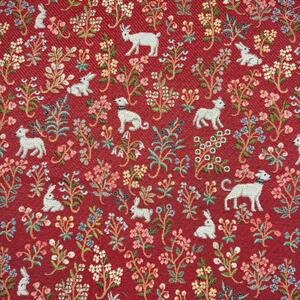 Millie Fleur Fabric Red